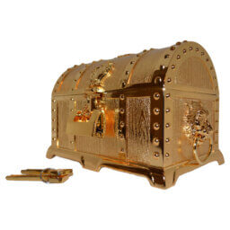 Metal Treasure Box